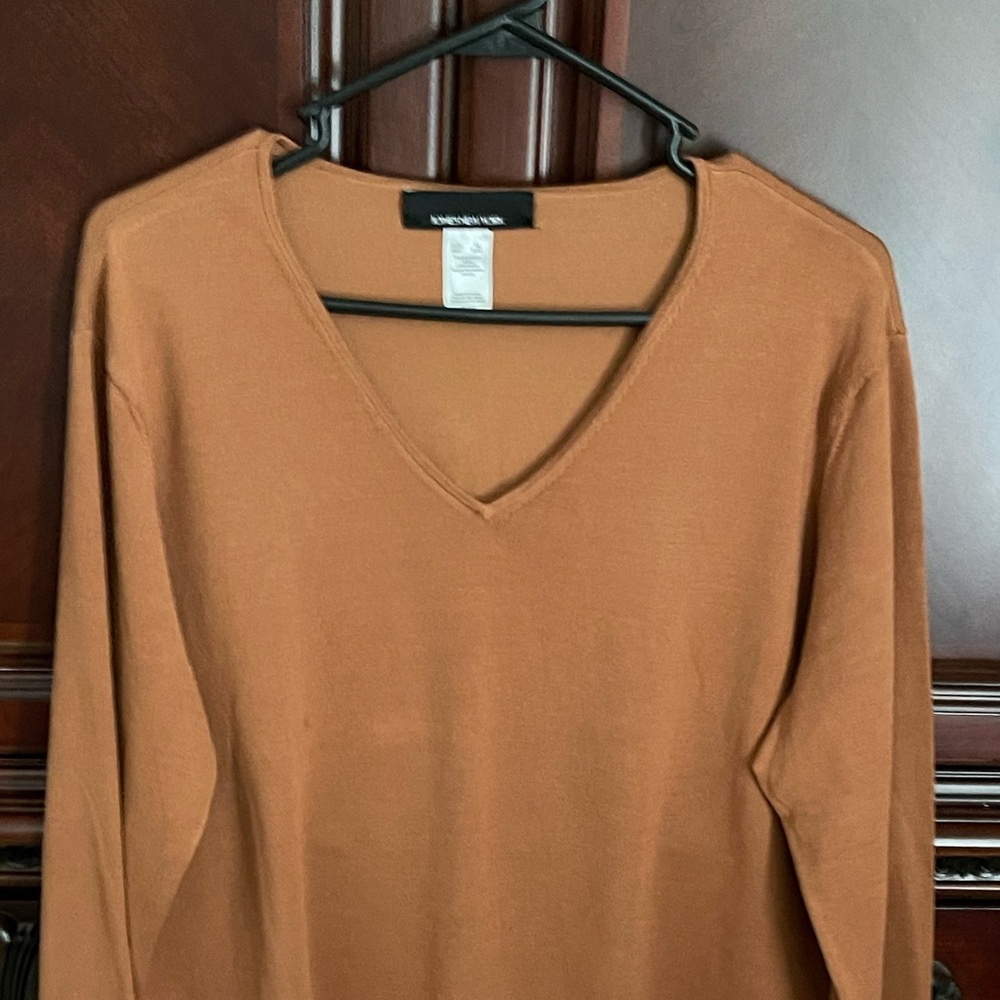 Jones New York Long Sleeve Pullover Dress Top
